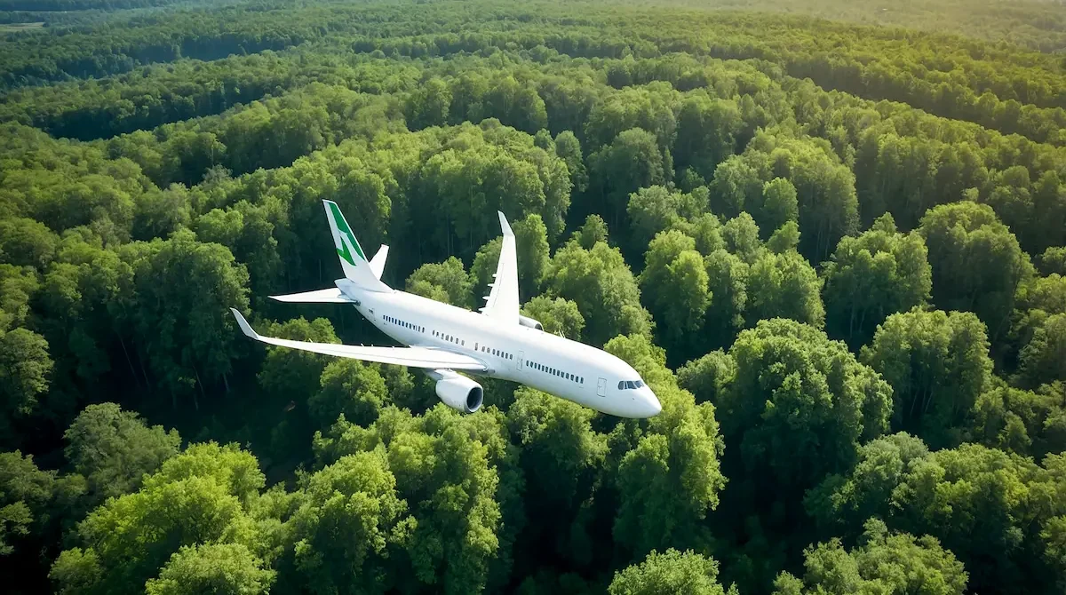 Kerala Luxury Tour Packages featuring a scenic flight arrival over Kerala greenery