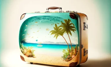 Kerala beach tour package showcasing a serene coastal holiday concept with tropical beaches, palm trees, and relaxed seaside travel experience