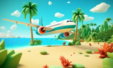 South Kerala Kanyakumari tour package featuring a scenic coastal journey with beaches, palm trees, and a travel theme connecting Kerala and Kanyakumari