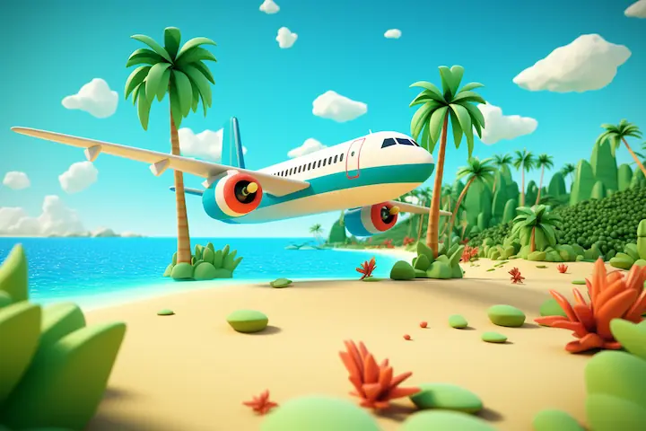 South Kerala Kanyakumari tour package featuring a scenic coastal journey with beaches, palm trees, and a travel theme connecting Kerala and Kanyakumari